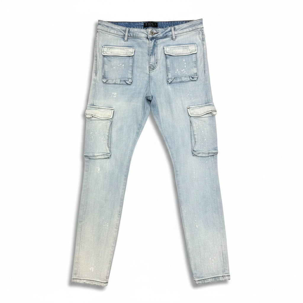 Size 38 THRT Lt Blue Jean Splash Jeans