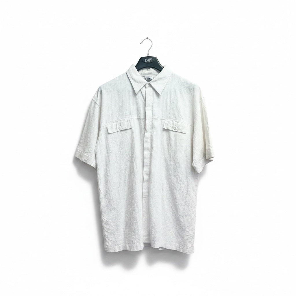 XL Pure Diamond OFF WHITE Linen Solid Size XL Walking Suit