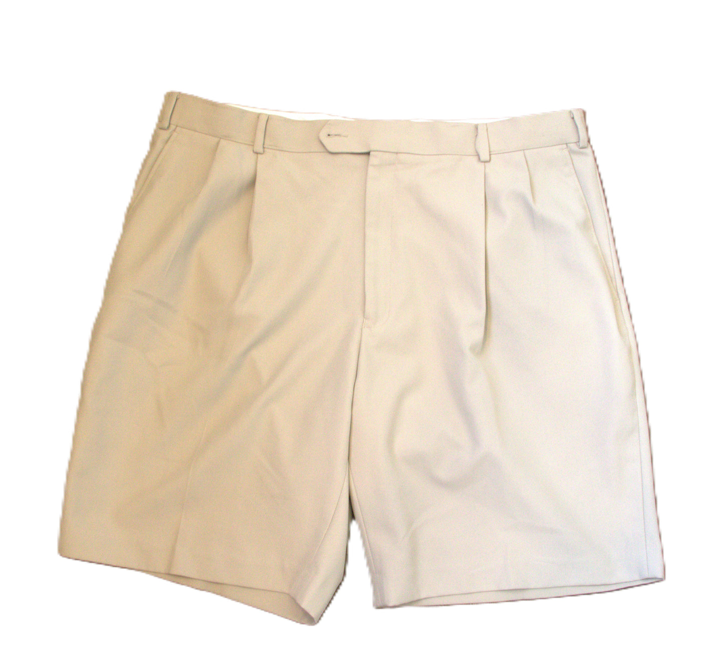 Size 40 PGA Tour Khaki Polyester Solid Shorts