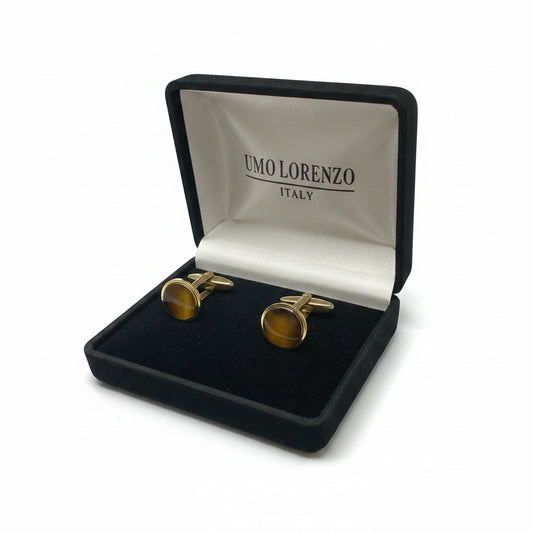 UMO Lorenzo BRONZE Solid Cufflinks