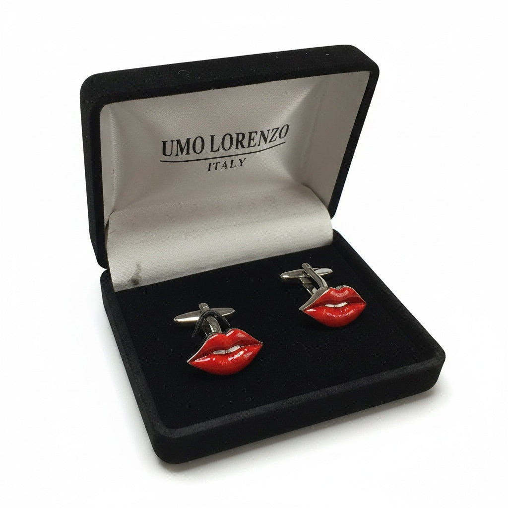 UMO Lorenzo Silver Solid Cufflinks
