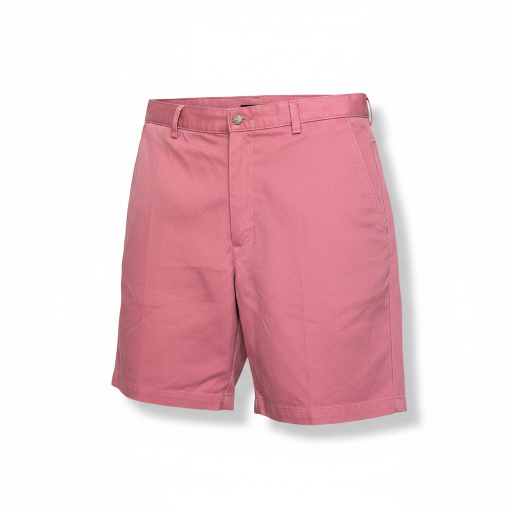 Size 34 Jos. A. Bank Dark Pink Cotton Solid Shorts