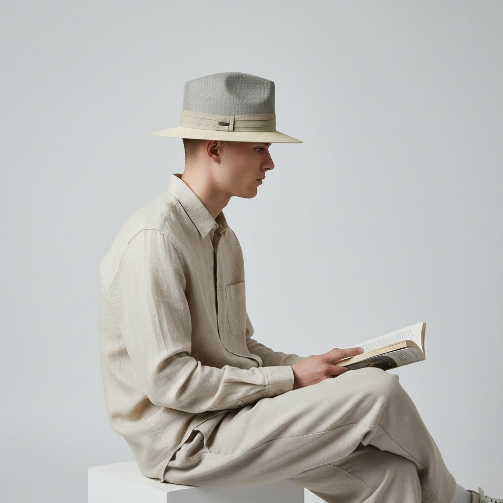 Tidal Tom Lt Cream Straw Solid Size M/L Straw Hats