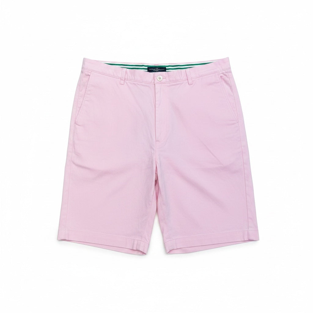 Size 42 Roundtree Yorke Pink Cotton Blend Solid Shorts