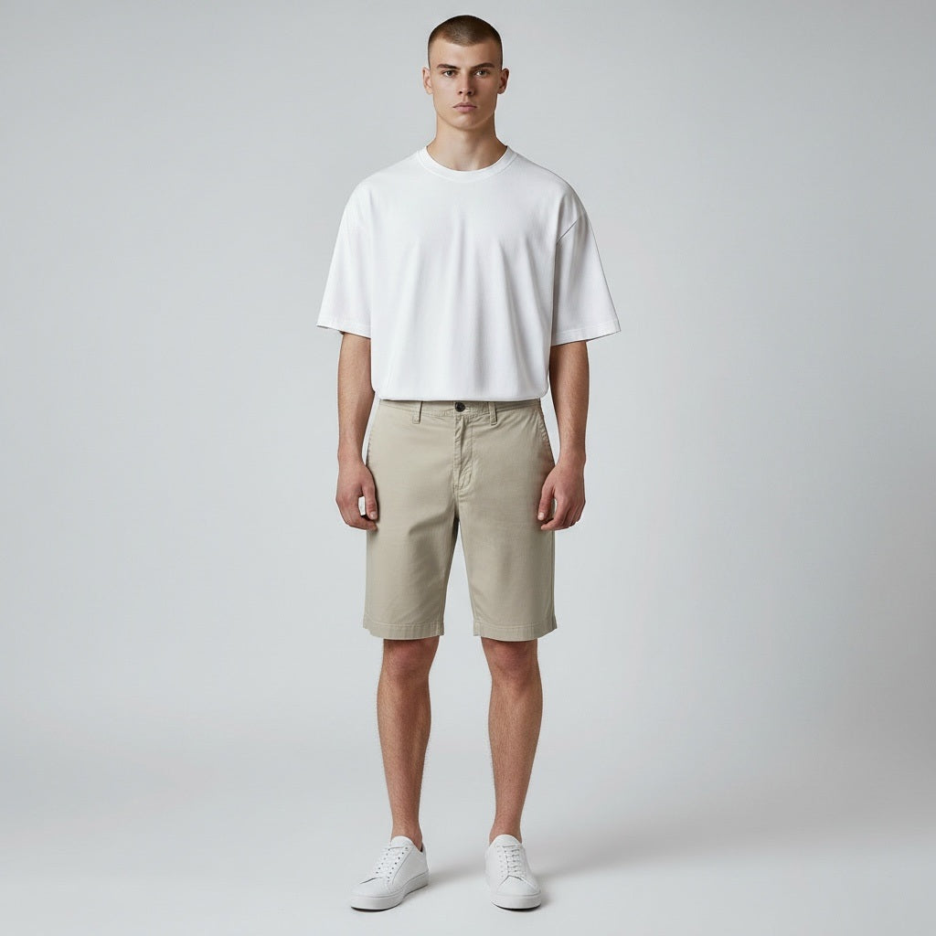 Size 38 RALPH LAUREN Beige Cotton Shorts