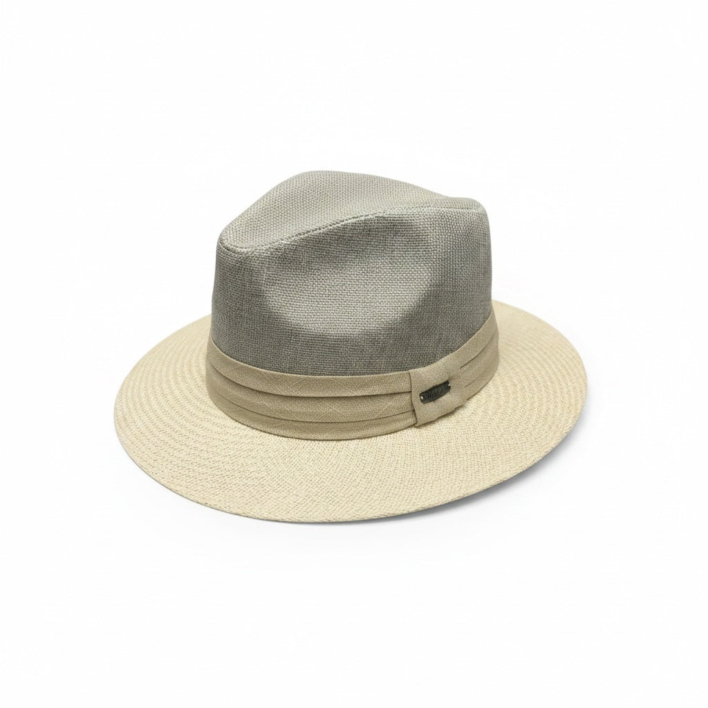 Tidal Tom Lt Cream Straw Solid Size M/L Straw Hats