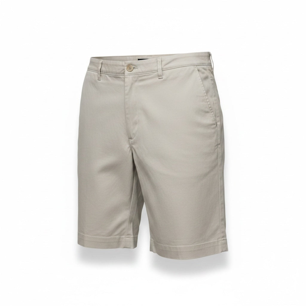 Size 42 Roundtree Yorke Khaki Cotton Blend Solid Shorts