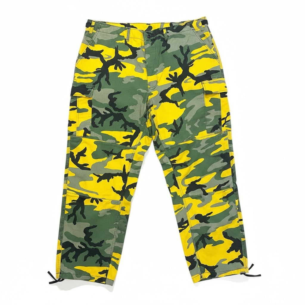 Size 44 Green/Yellow Jeans